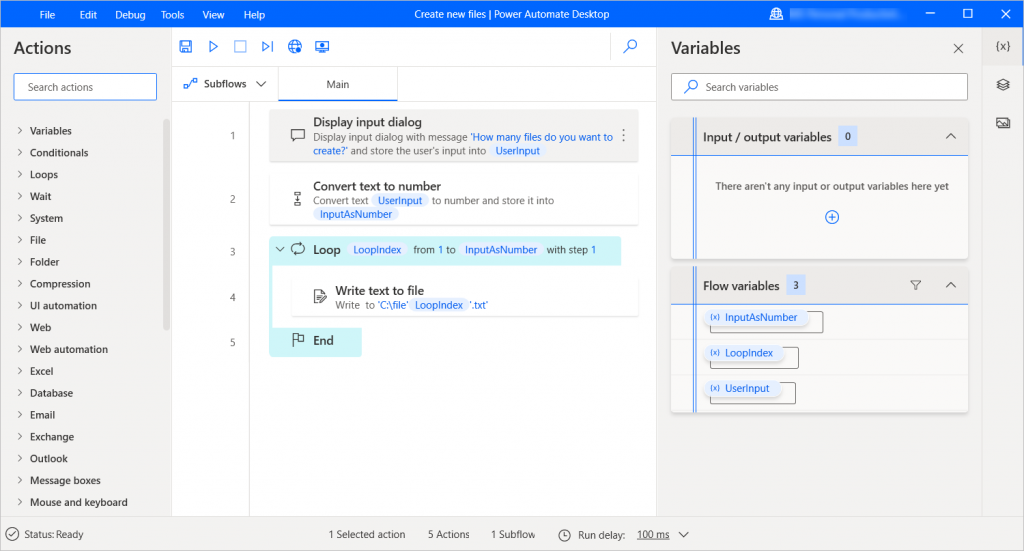 RPA - Power Automate Desktop