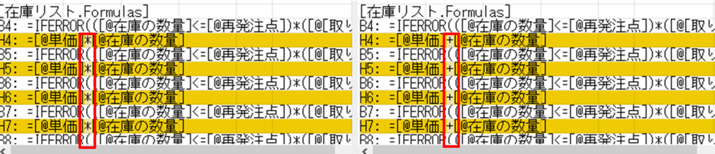 ドキュメント比較